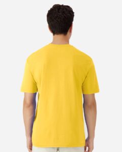 Gildan 3000 Unisex Light Cotton T-Shirt – Daisy (on model back)