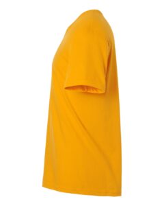 Gildan 3000 Unisex Light Cotton T-Shirt – Gold (side)