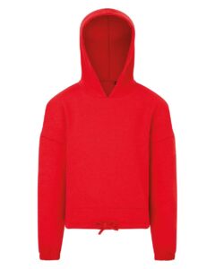 TriDri TD85B Youth Maria Hooded Sweatshirt – Fire Red