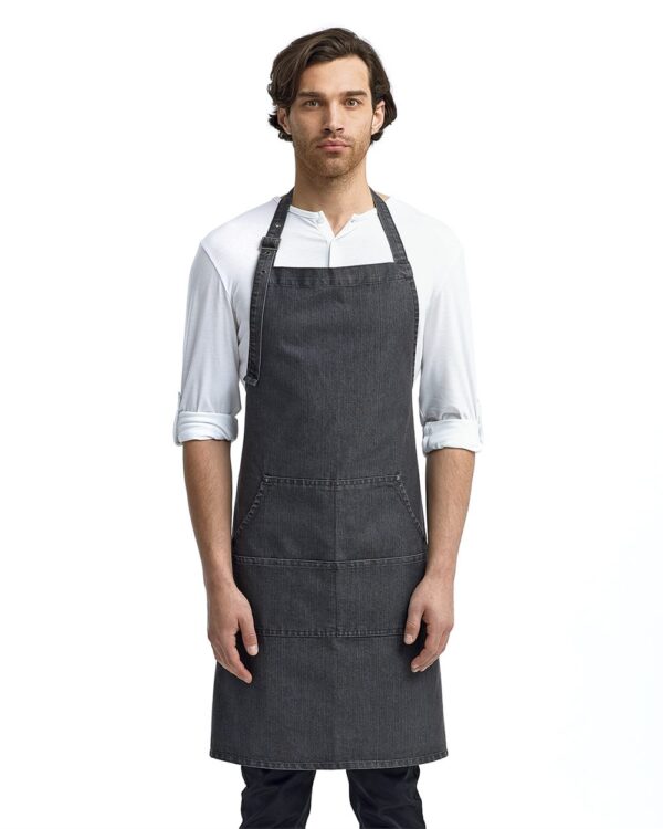 Artisan Collection by Reprime Jeans Stitch Denim Bib Apron