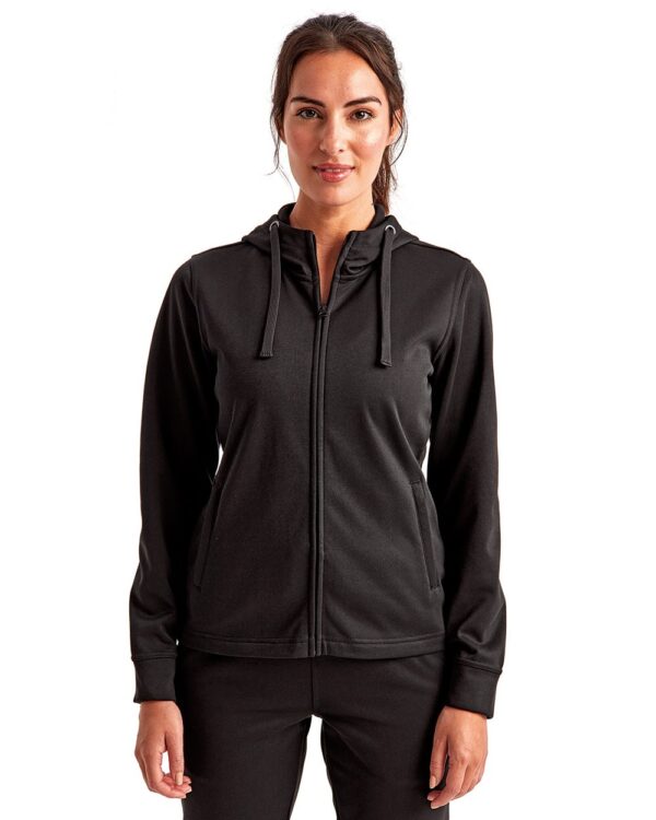 TriDri Women’s Spun Dyed Full-Zip Hooded Sweatshirt