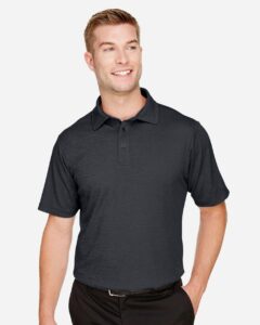 Devon & Jones DG22 Men’s CrownLux Performance® Address Mélange Polo