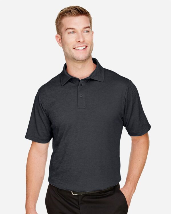 Devon & Jones Devon & Jones DG22 Men’s CrownLux Performance® Address Mélange Polo