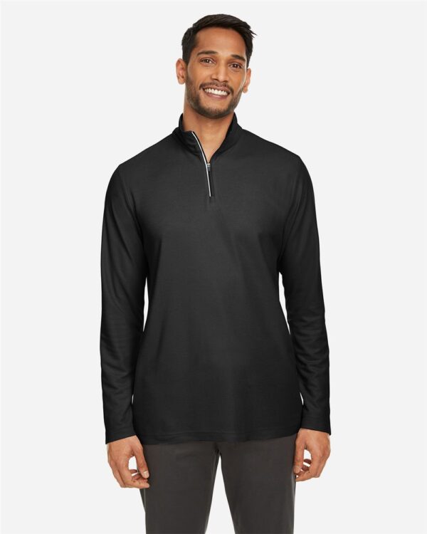 CORE365 Men’s Fusion ChromaSoft™ Pique Quarter-Zip Pullover