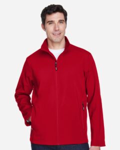 CORE365 88184 Men’s Cruise Two-Layer Fleece Bonded Soft Shell Jacket