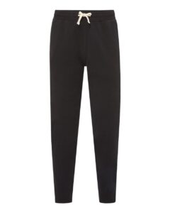 MV Sport 22744 Unisex Vintage Fleece Joggers – Black