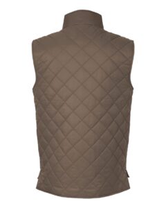 Weatherproof 207359 Men’s Vintage Diamond Quilted Vest – Driftwood (back)