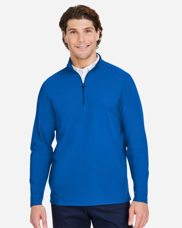 Devon & Jones Devon & Jones DG410 Men’s CrownLux Performance® Windsor Welded Quarter-Zip Pullover