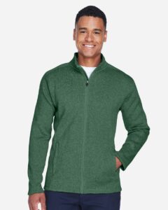 Devon & Jones DG793 Men’s Bristol Full-Zip Sweater Fleece Jacket
