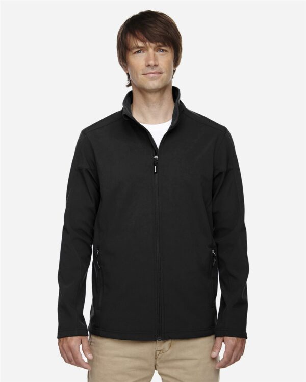 CORE365 Men’s Tall Cruise Two-Layer Fleece Bonded Soft Shell Jacket