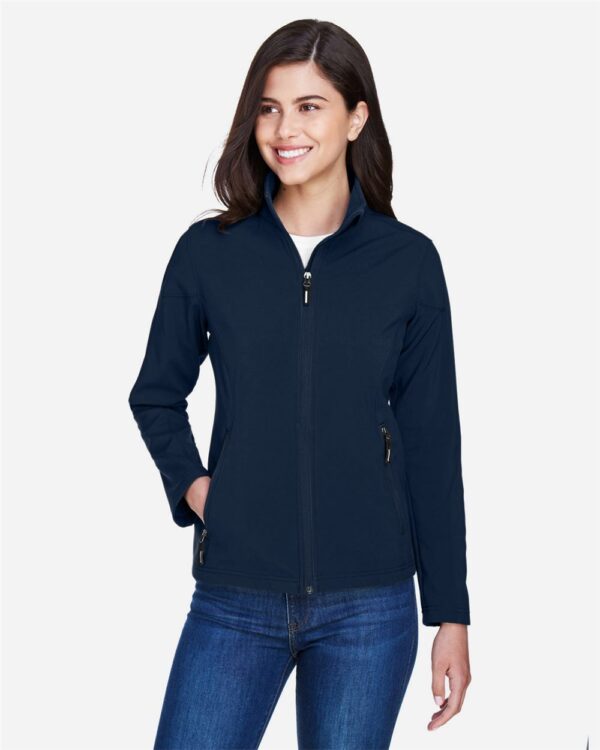 CORE365 Women’s Cruise Two-Layer Fleece Bonded Soft Shell Jacket