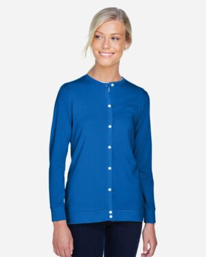 Devon & Jones DP181W Women’s Perfect Fit™ Ribbon Cardigan