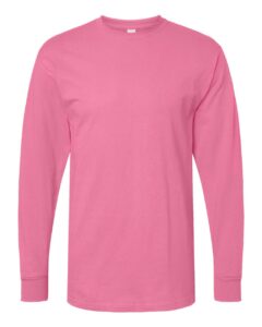 M&O 4820 Unisex Gold Soft Touch Long Sleeve T-Shirt – Azalea