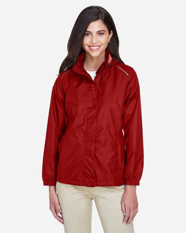 CORE365 Women’s Climate Seam-Sealed Lightweight Variegated Ripstop Jacket