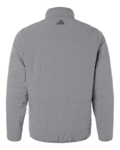 Adidas A2016 Men’s Ultimate365 Arctic Quarter-Zip Jacket – Grey Three (back)