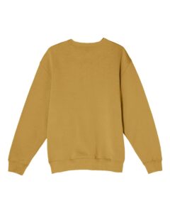 Lane Seven LS14004 Unisex Premium Crewneck Sweatshirt – Antique Gold (back)