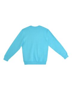 Lane Seven LS14004 Unisex Premium Crewneck Sweatshirt – Ocean Blue (back)