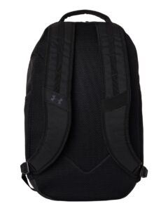 Under Armour 1384672 Hustle Backpack 6.0 – Black/ Black (back)
