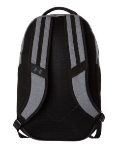 Under Armour 1384672 Hustle Backpack 6.0 – Castlerock Heather/ Black (back)