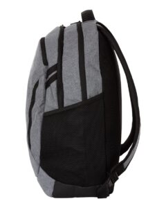 Under Armour 1384672 Hustle Backpack 6.0 – Castlerock Heather/ Black (side)