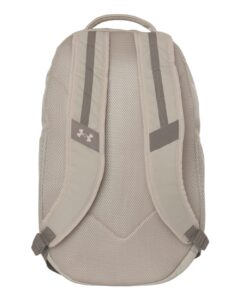 Under Armour 1384672 Hustle Backpack 6.0 – Khaki/ Taupe (back)
