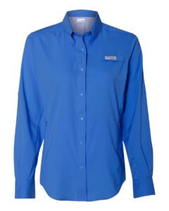 Columbia 212465 Women’s PFG Tamiami™ II Shirt – Vivid Blue