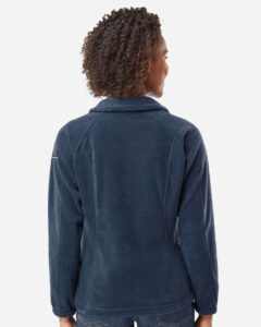 Columbia 212470 Women’s Benton Springs™ Fleece Full-Zip Jacket – Collegiate Navy (on model back)