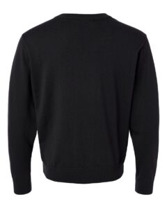 Devon & Jones DG445 Men’s New Classics V-Neck Sweater – Black (back)