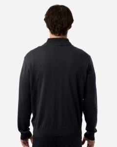 Devon & Jones DG445 Men’s New Classics V-Neck Sweater – Black (on model back)