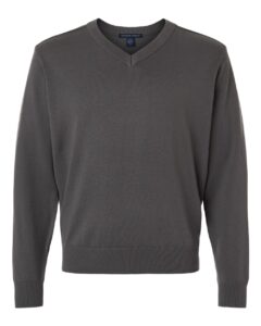 Devon & Jones DG445 Men’s New Classics V-Neck Sweater – Graphite