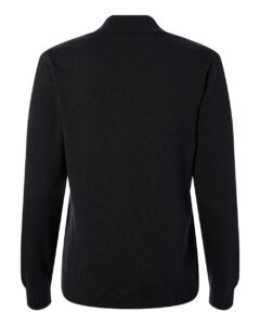Devon & Jones DG446W Women’s New Classics Quarter-Zip Sweater – Black (back)