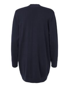 Devon & Jones DG447W Women’s New Classics Open Cardigan Sweater – Navy (back)