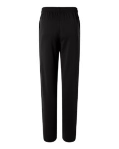 Team 365 TT805 Unisex Squad Tech Fleece Pants – Black (back)
