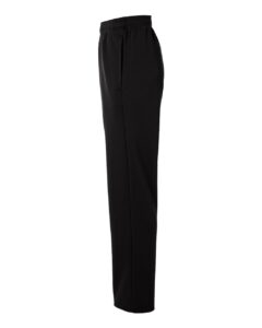 Team 365 TT805 Unisex Squad Tech Fleece Pants – Black (side)