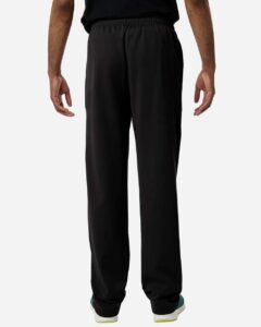Team 365 TT805 Unisex Squad Tech Fleece Pants – Black (on model back)