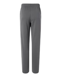 Team 365 TT805 Unisex Squad Tech Fleece Pants – Sport Graphite (back)