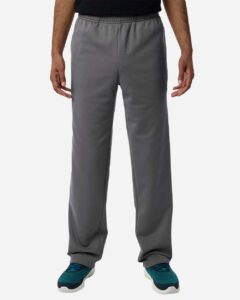 Team 365 TT805 Unisex Squad Tech Fleece Pants – Sport Graphite (on model)