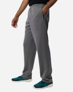 Team 365 TT805 Unisex Squad Tech Fleece Pants – Sport Graphite (on model side)