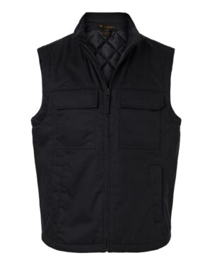 Harriton M723 Unisex ClimaBloc® Station Vest – Black