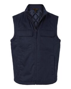 Harriton M723 Unisex ClimaBloc® Station Vest – Dark Navy