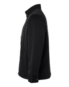 Harriton M781 Men’s Guardian Insulated Utility Jacket – Black (side)