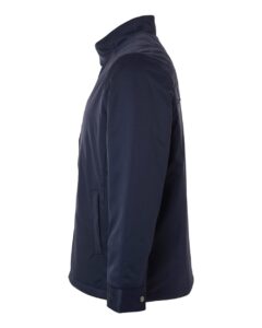 Harriton M781 Men’s Guardian Insulated Utility Jacket – Dark Navy (side)