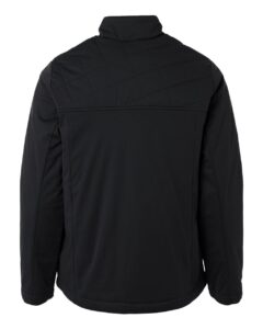 Harriton M781W Women’s Guardian Insulated Utility Jacket – Black (back)