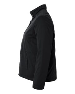 Harriton M781W Women’s Guardian Insulated Utility Jacket – Black (side)