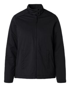 Harriton M781W Women’s Guardian Insulated Utility Jacket – Black