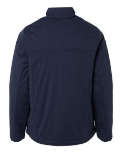 Harriton M781W Women’s Guardian Insulated Utility Jacket – Dark Navy (back)