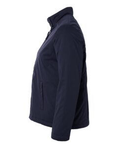Harriton M781W Women’s Guardian Insulated Utility Jacket – Dark Navy (side)