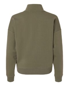 Independent Trading Co. EXP15WPQ Women’s Perform Quarter-Zip Pullover – Pine (back)