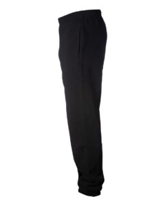 Independent Trading Co. IND330PANT Unisex 10 oz. Heavyweight Fleece Joggers – Black (side)