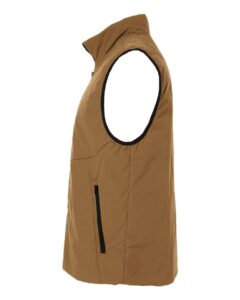 Weatherproof 26714 Men’s Commuter Tech Vest – Teddy Brown (side)